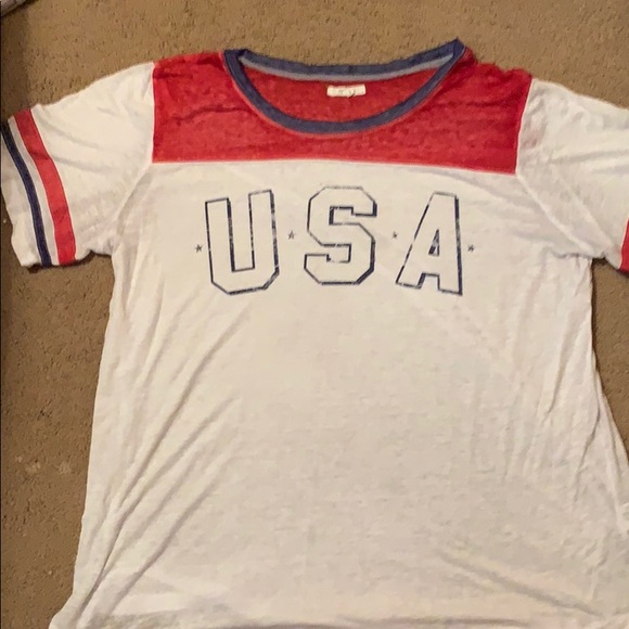 Maurices Tops - USA shirt from maurice’s ONLY WORN ONCE* size- 2xl Maurices Tops - USA shirt from maurice’s ONLY WORN ONCE* size- 2xl
